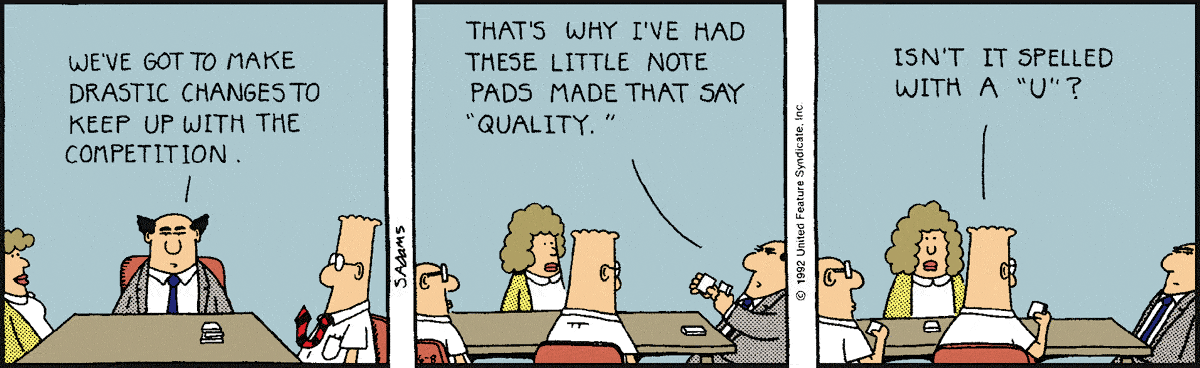 Dilbert Cartoon